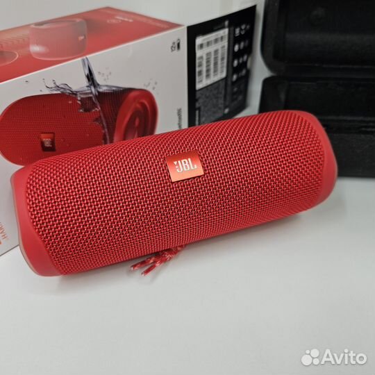 Портативная колонка JBL Flip 5, красная