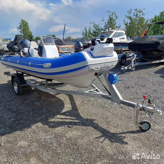 Новый Риб Riverboats с мотором Yamaha 50