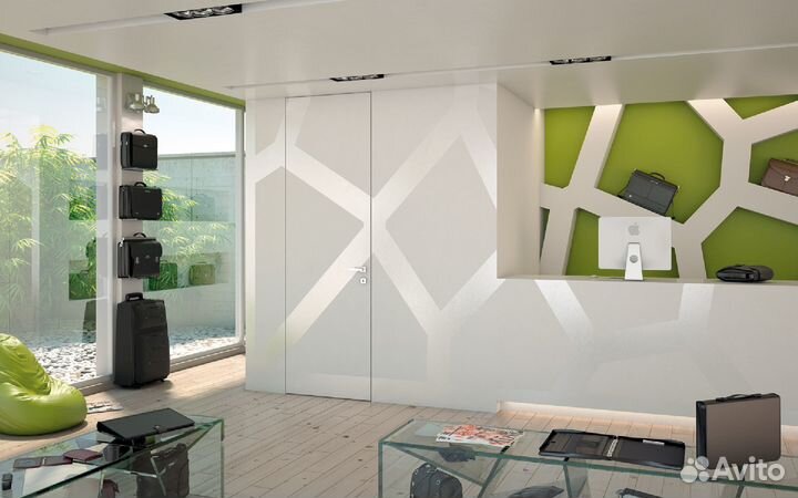 Скрытые двери invisible от производителя