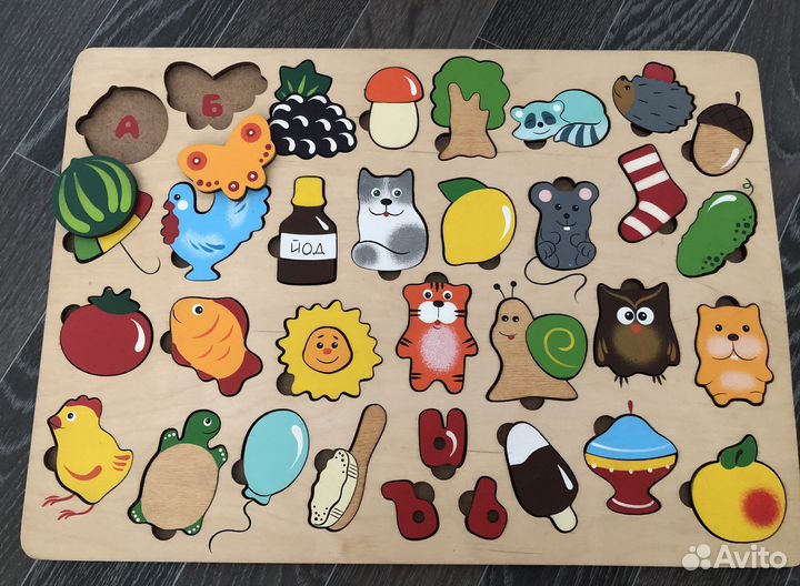 Деревянные развивающие игрушки