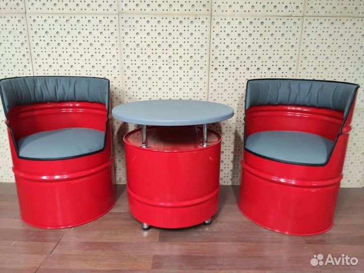 Диван из бочки