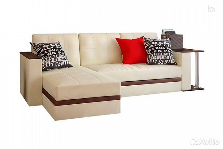 Диван угловой двухместный с баром Фаворит