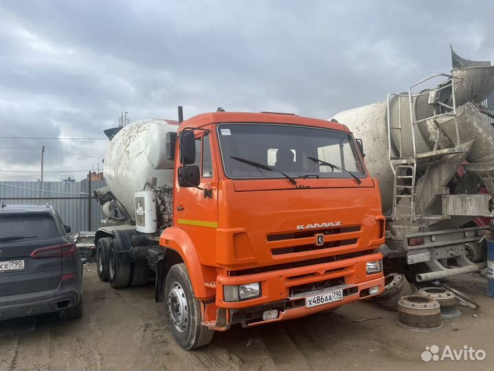 Автобетоносмеситель КамАЗ 6520, 2007