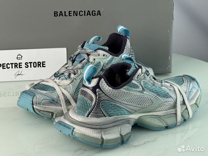 Кроссовки Balenciaga 3XL Sneaker Blue Purple