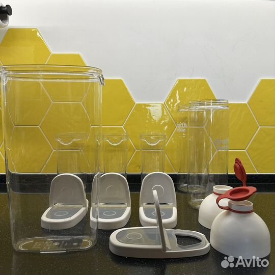 Набор контейнеров для сыпучих продуктов