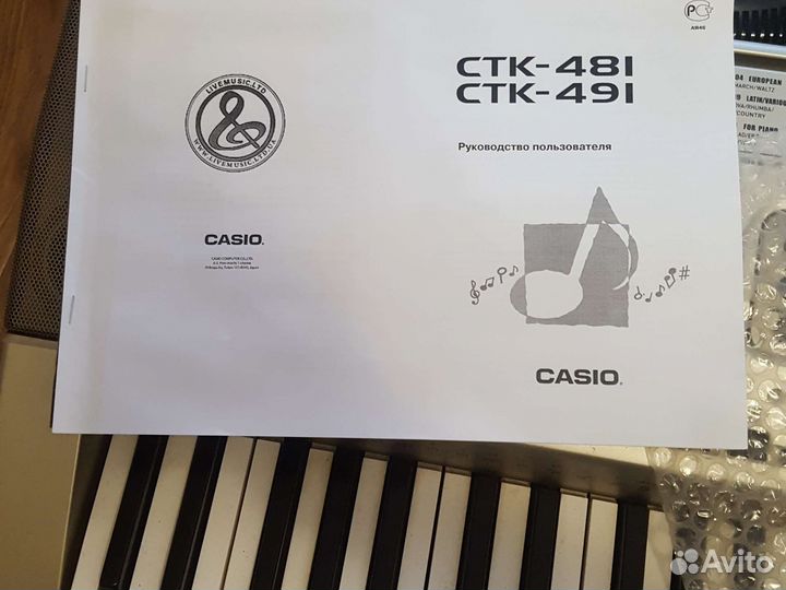 Синтезатор casio ctk 491