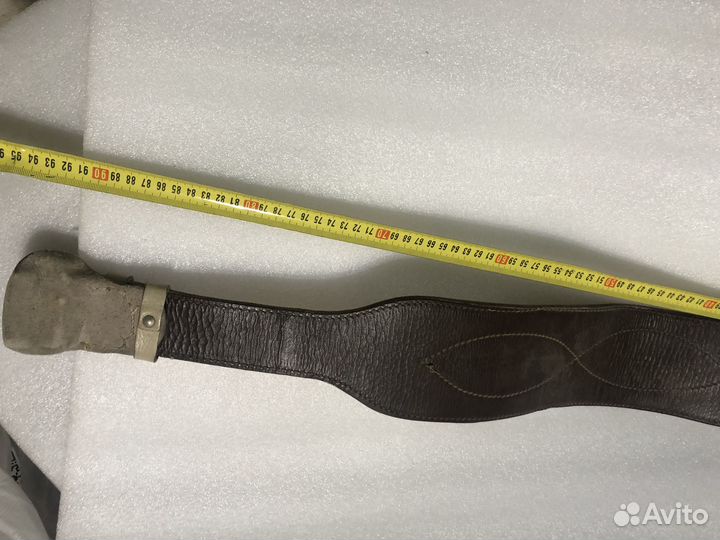 Ремень пояс штангиста для поддержки спины кожа