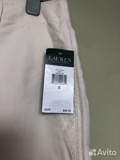 Ralph Lauren новые брюки сафари оригинал