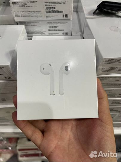Apple AirPods 2 ориг 1в1 premium лучшее качество