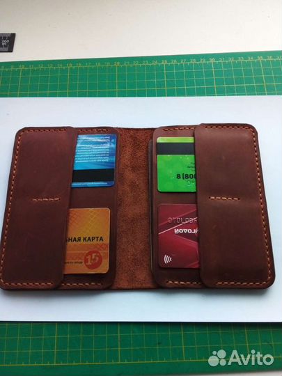 Портмоне мужской натуральная кожа