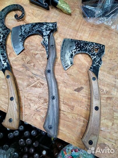 Топоры кованые ручной работы