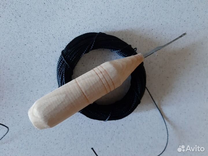 Шило для обуви + нить капроновая,ремкомплект