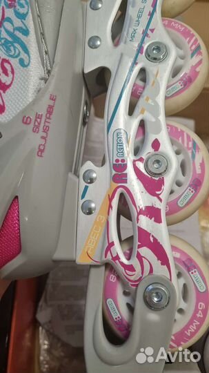 Роликовые коньки 26-31 раздвижные