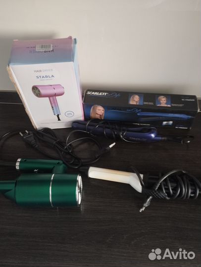 Фен, плойка, эл щипцы