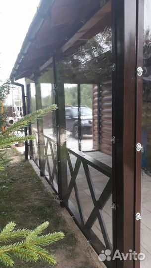 Мягкие окна своё производство