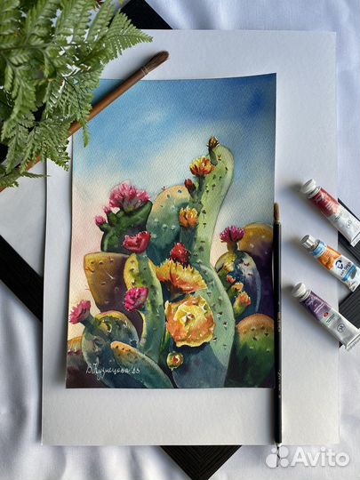 Картина на заказ акварелью