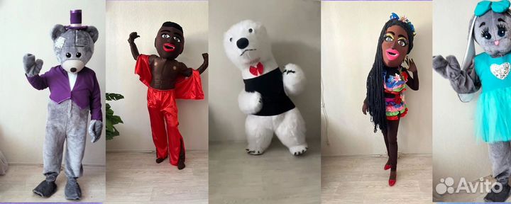 Ростовая кукла Мишка или Зайка мулатка Джузи