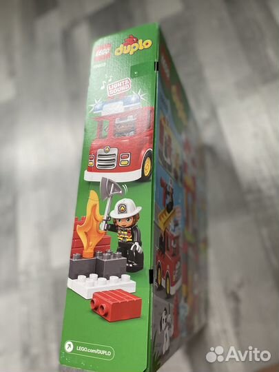 Конструктор lego duplo Town Пожарное депо