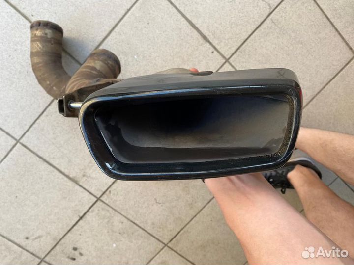 Насадки выхлопа bmw g30 m550d