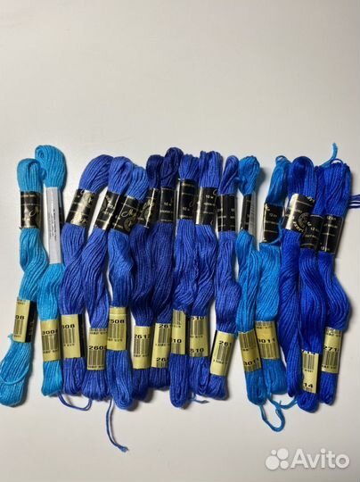 Нитки мулине пнк им Кирова