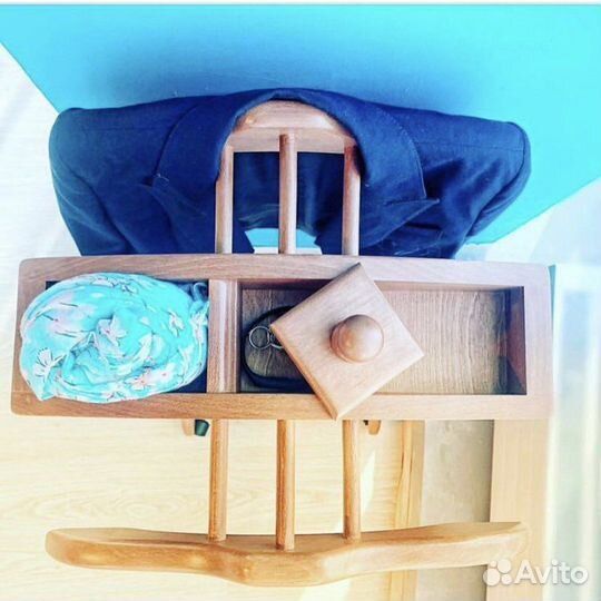 Вешалка напольная деревянная