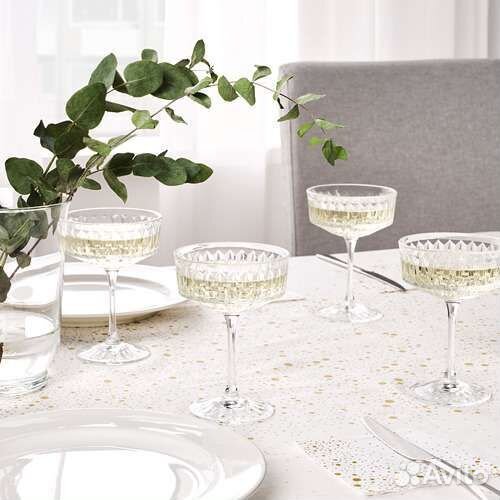 Бокалы для шампанского IKEA (икеа) sallskaplig