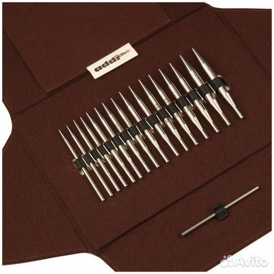 Набор круговых никелированных коротких спиц со см