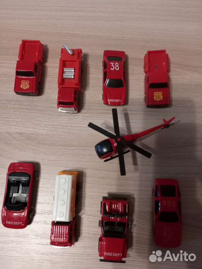 Коллекция мини машинок 9 шт