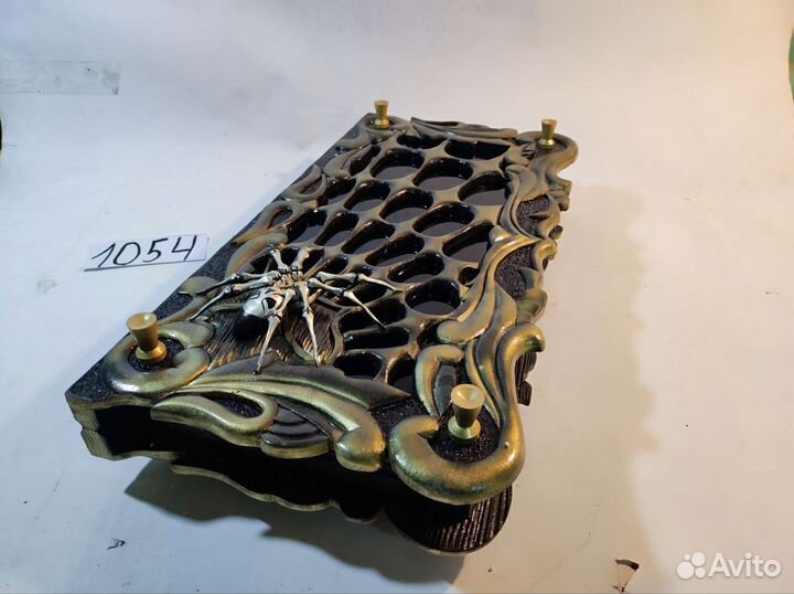 Нарды ручной работы с объмным пауком