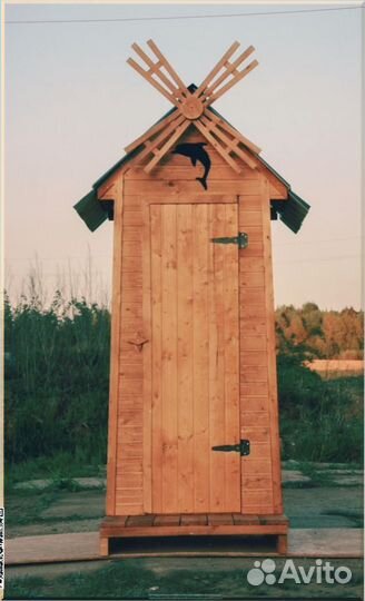 Дачный туалет деревянный тэо 391