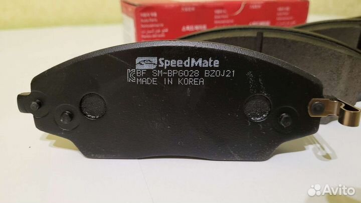 Тормозные колодки передние Chevrolet Cobalt 2013