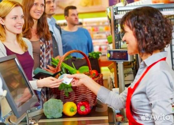 Продавец-кассир в сеть продуктовых магазинов