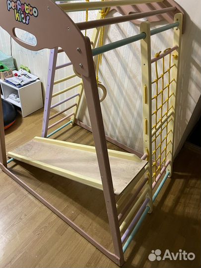 Детский спортивный комплекс деревянный