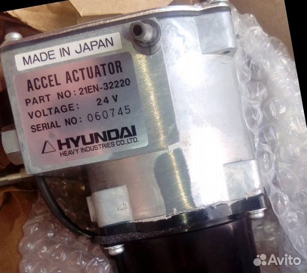 Мотор управления подачи топлива hitachi/zx470 4360