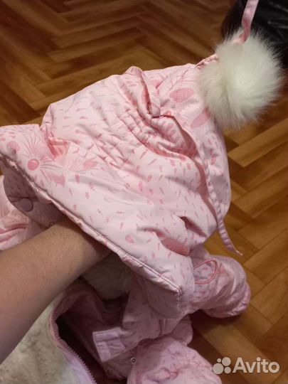 Зимний комбинезон для девочки
