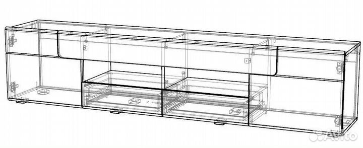 Тумба под тв 3 Мдф