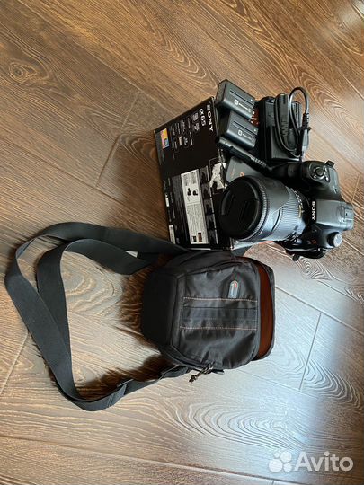 Зеркалка sony alpha65 sigma AF 18-250 mm F3.5-6.3