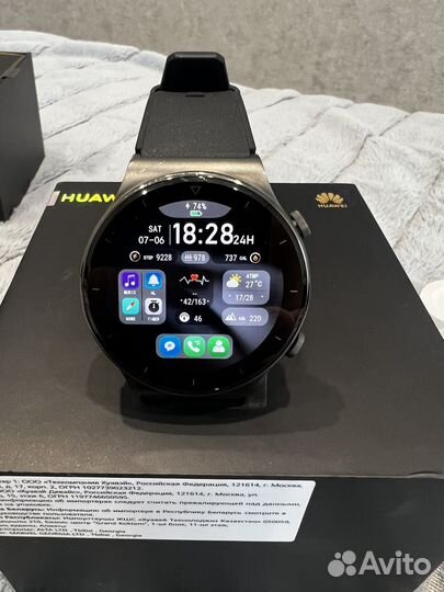 Смарт часы huawei watch gt 2 pro