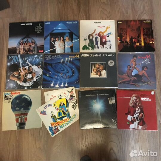 Винил, Рок, Джаз, пластинки №8