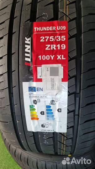 iLink Thunder U09 245/40 R19 и 275/35 R19 100Y