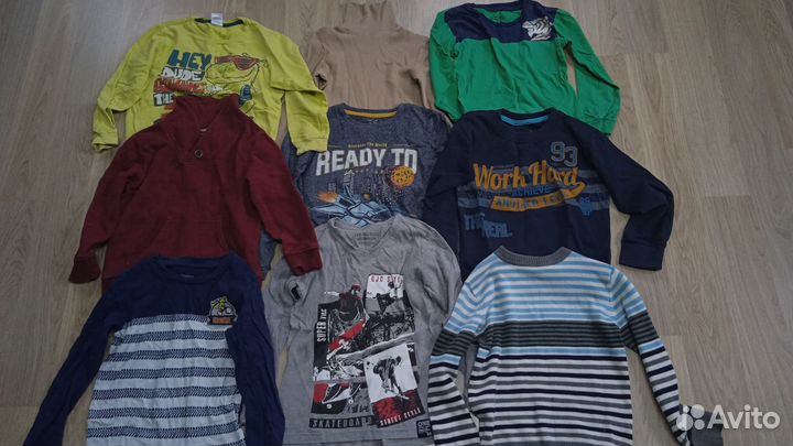 Огромный пакет одежды для мальчика 4-5 лет
