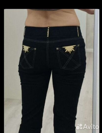 Брюки черные прямые