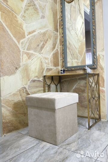 Пуф складной из микровельвета