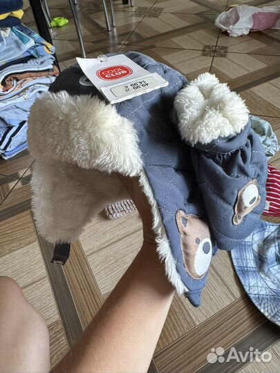 Вещи пакетом на мальчика 0-6 месяцев