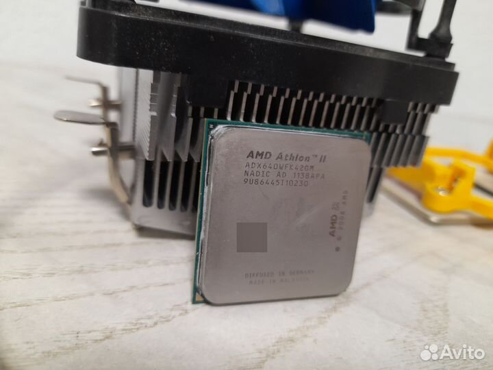 Amd athlon ii x4 640 с охлаждением и заглушкой