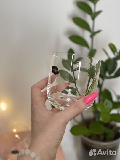 Набор стаканов crystalex bohemia 6 шт, новые