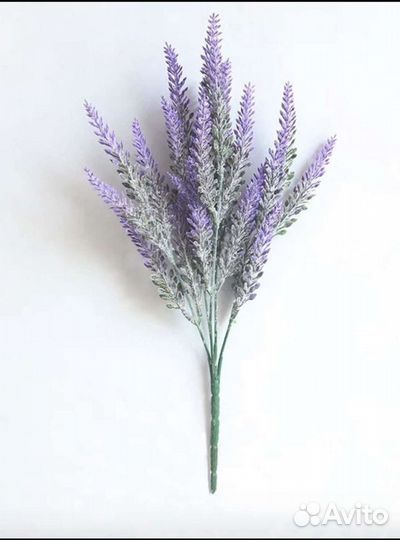 Трава искусственная для интерьера Лаванда
