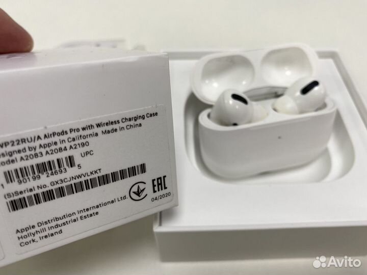 Наушники Apple AirPods Pro mwp22ru/A