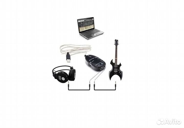 USB Адаптер для электрогитары