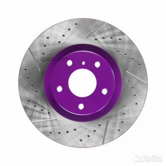 Nibk RN1423dset Диск торм.пер.перфорированные